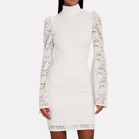 NWT: CAROLINE CONSTAS
Kennedy Corded Lace Mini Dress - Picture 1 of 2